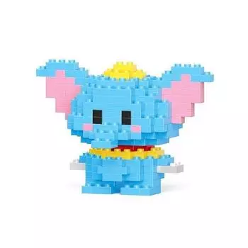 Nanoblock Мини Слон Дамбо 152 детали (PCS)