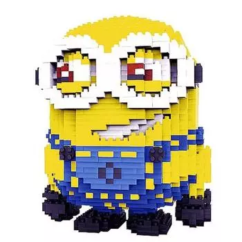 [Nanoblock-Minion] CK Big Dave Minions Block, смешанные, популярные корейские игрушки
