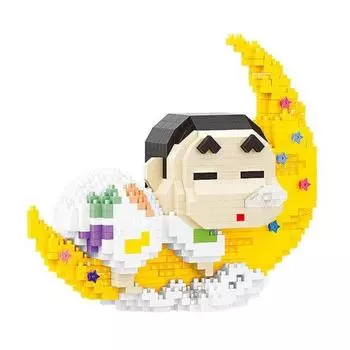 Nanoblock Moon Bed Пижама Shinjjang 836 предметов (PCS)