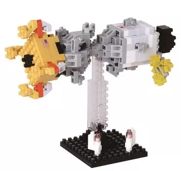 Nanoblock Moon landing challenge NBH_084
