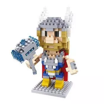 Nanoblock Moving Hammer Hero I 282 детали (PCS)