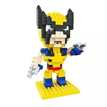 Nanoblock Moving Wolver Hero 200 деталей (PCS)