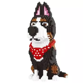 [Nanoblock-My Pet] BA Big Welsh Sheepdog Rooster BA Secret Life Animal Block, разноцветные, популярные корейские игрушки