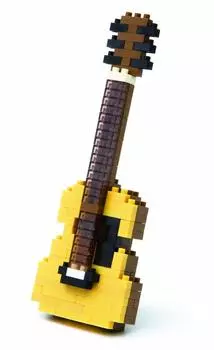 nanoblock nanoblock acoustic guitar NBC-096