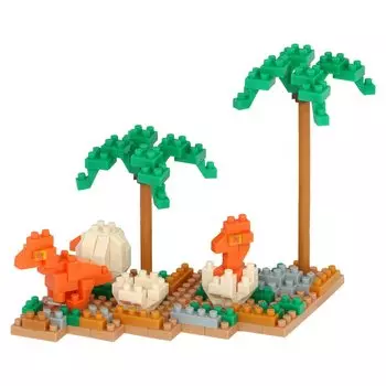 nanoblock nanoblock Tyrannosaurus hatching NBC_366