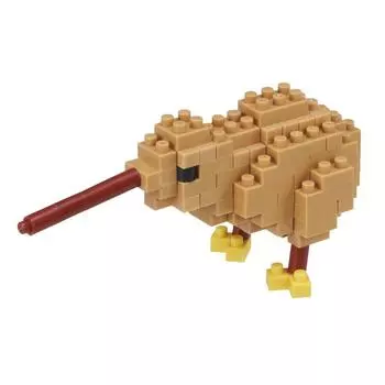 Nanoblock NBC249 Игрушка Киви Многоцветная
