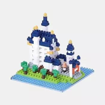 Nanoblock Neuschwanstein Castle, Korean popular bandai