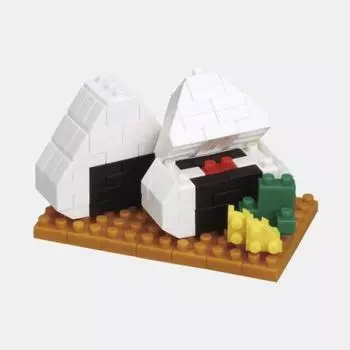 Наноблок Онигири, популярный корейский бандай.