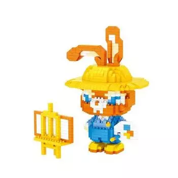 Nanoblock Painter Rabbit 870 pieces (PCS)