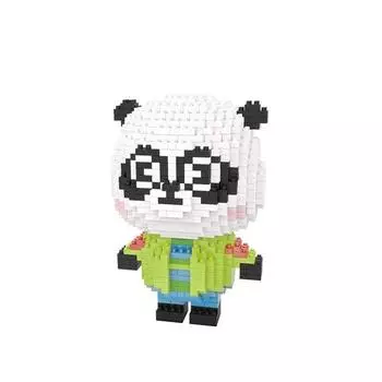 Nanoblock Panda Friend 962 детали (PCS)