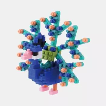 nanoblock peacock, Korean popular bandai