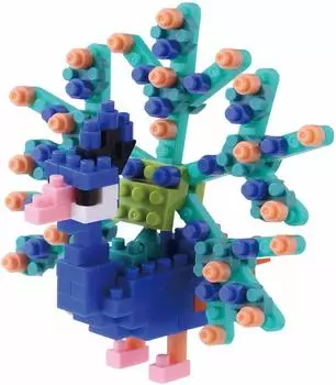 Nanoblock Peacock NBC_142