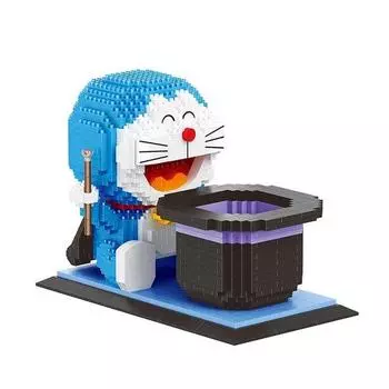 Карандашница Nanoblock Dora Village Cat 1417 предметов (PCS)