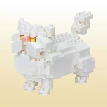 Nanoblock Persian Cat, корейская популярная бандай
