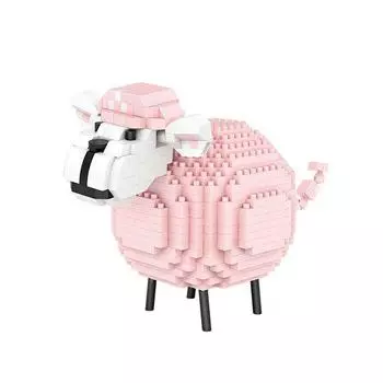 Наноблок розовый 640 шт. (PCS)