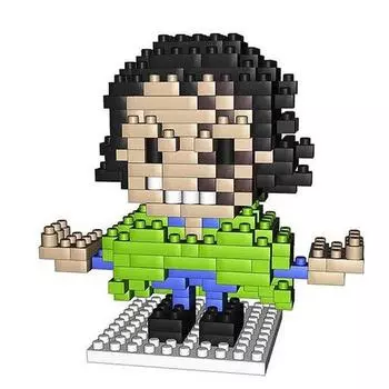 Nanoblock Pirate Kingdom Wind Cloak Pirate 288 pieces (PCS)