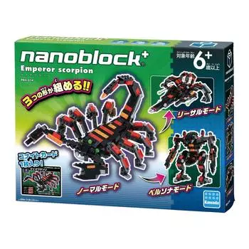 Nanoblock Plus Гигантский Скорпион PBH-014