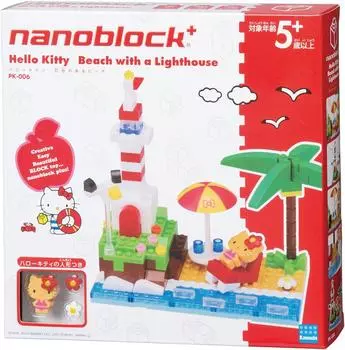 Nanoblock Plus Hello Kitty Пляж с маяком PK-006