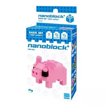 Nanoblock Plus Pig PBM-005