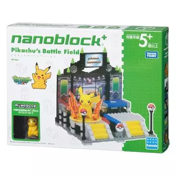 Nanoblock Plus Pokemon Battlefield Пикачу PP-001