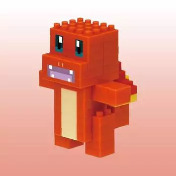 Nanoblock Pokemon Quest Charmander, корейская популярная бандай