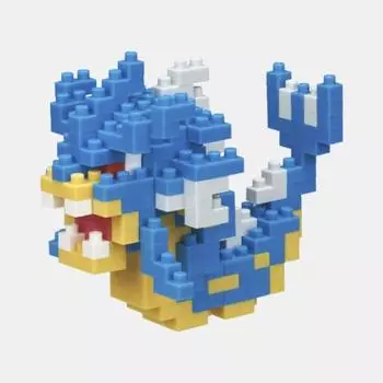 Nanoblock Pokmon Gyarados, популярный корейский бандай