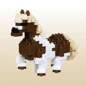 Nanoblock Pony, корейская популярная марка Bandai