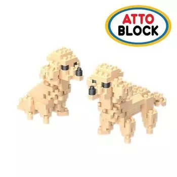 Nanoblock Пудель Друг