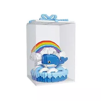 Nanoblock Rainbow Whale 1398 pieces (PCS)