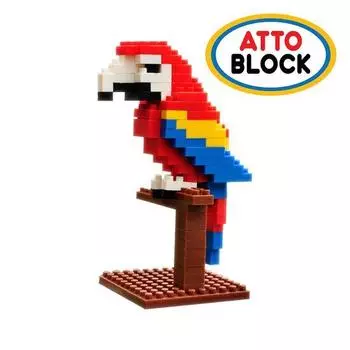 Наноблок Красный Попугай