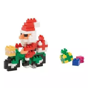 Nanoblock Santa Claus (bicycle) NBC_126