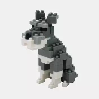Nanoblock Schnauzer, Korean popular bandai