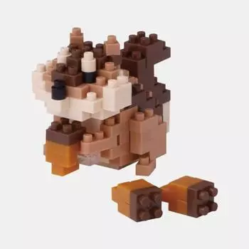 Nanoblock Squirrel, Korean popular bandai