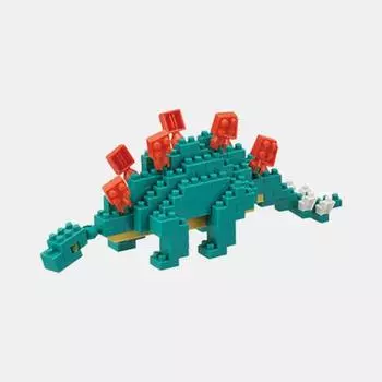 Nanoblock Stegosaurus, корейская популярная марка Bandai