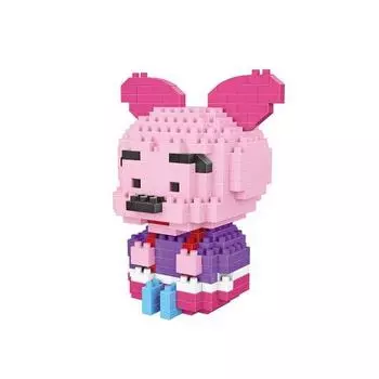 Nanoblock straight eyebrow baby pig 283 pieces (PCS)