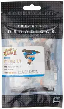 Nanoblock Street Fighter 2 Птица Чун-Ли (Удар ногой с разворота)
