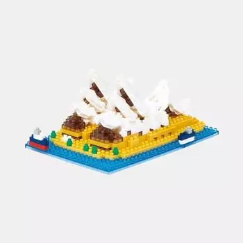 Nanoblock Sydney Opera House, корейская популярная марка Bandai