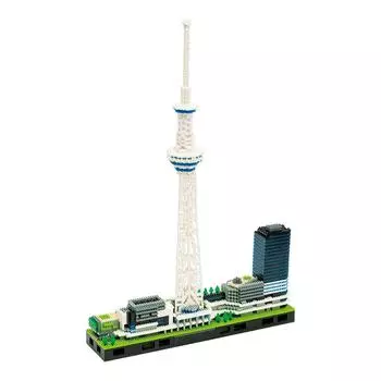 Nanoblock Tokyo Skytree(R) Deluxe Edition ver.2.0
