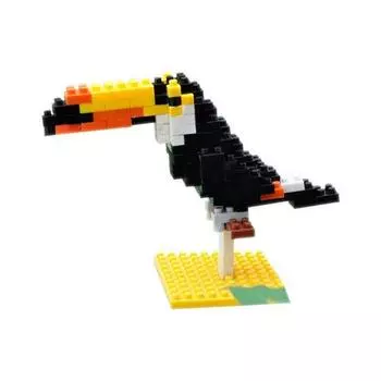 Nanoblock Toucan Parrot 117 pieces (PCS)