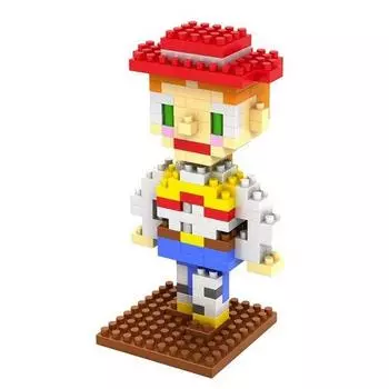 Nanoblock Toyland Western Lady 180 деталей (PCS)
