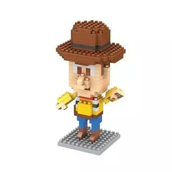 Nanoblock Toyland Western Man III 230 pieces (PCS)