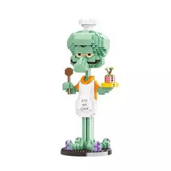 Nanoblock Undersea Chef Jjingjingi 877 pieces (PCS)