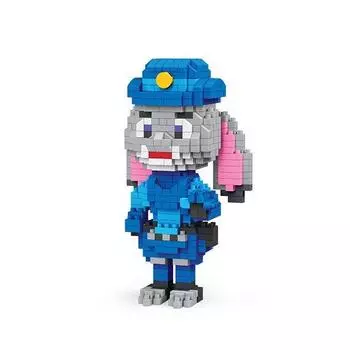 Nanoblock Yutonara Rabbit Police V 510 pieces (PCS)