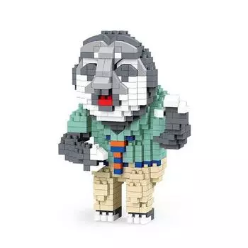 Nanoblock Yutonara Sloth Employee II 486 Pieces (PCS)