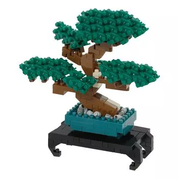наноблок Kawada Nanoblock Бонсай Сосна NBH_224