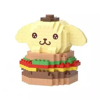 Наноблок Пом Пом Пурин Бургер 301 шт. (PCS)