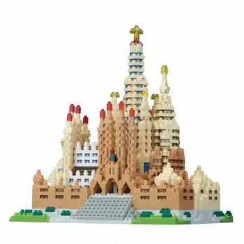 Наноблок Sagrada Familia Deluxe Edition NB-028 разноцветный