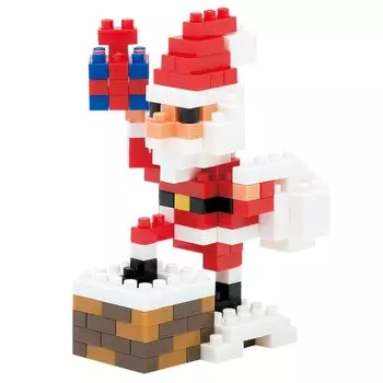 Наноблок Санта Клаус (дымовая труба) NBC_127