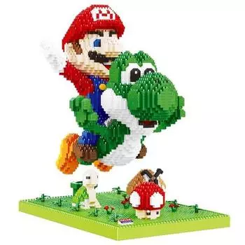 [Наноблоки-Ремонтник] LP Flying Yoshi и Repairman LP, популярные корейские игрушки