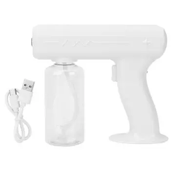 Нанометровый распылитель синего света с беспроводной зарядкой через USB, распылительный распылитель для очистки, 260 мл